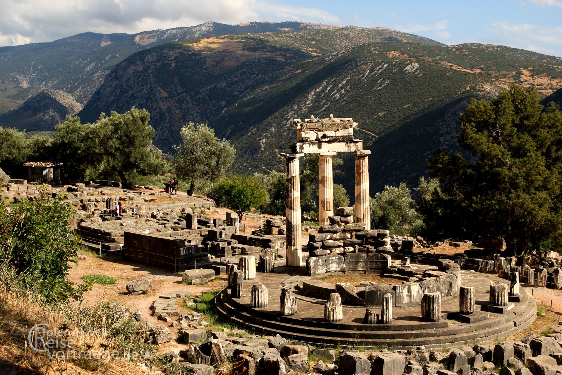 Griechenland - Delphi - Athenatempel